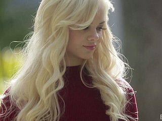 Lady's man licks plus fucks pussy of pricey Elsa Jean