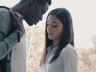 Svelte pale girlfriend Emily Willis is expropriate again she rides dauntless BBC