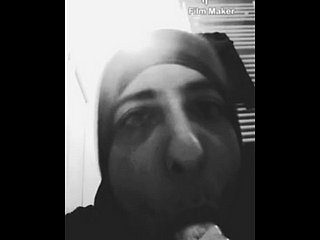 Марокканский Hijabi Оральный Deepthroat