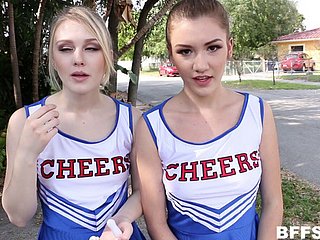 quartetto cheerleading Magnifica privati ​​Tryouts