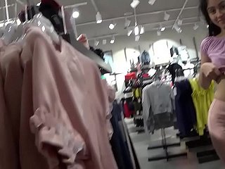 PUBLIC THREESOME SEX AT THE MALL