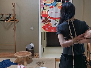 Ultraman Nowa dziewczyna Shanshan Binding Challenge (kara)