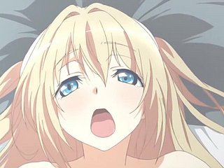無修正されたヘンタイHD触手ポルノビデオ。本当にホットモンスターアニメのセックスシーン。
