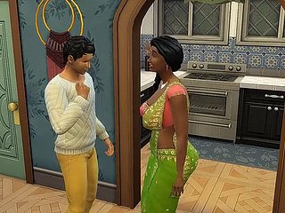 Desi Saree Witwe Tante Shweta - Teil 2 - Böse Caprices