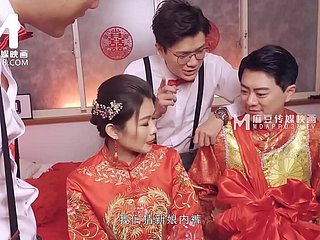 ModelMedia Asia-Lewd Nuptial Scene-Liang Yun Fei-MD-0232-Best Original Asia Porn Photograph
