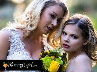 Mommy's Unspecific - Wheezles damigella d'onore Katie Morgan batte duramente Wheezles figliastra Coco Lovelock prima del suo matrimonio