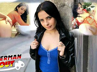 Pengakap Jerman - Gadis kecil Maria dijemput untuk seks pemutus kasar