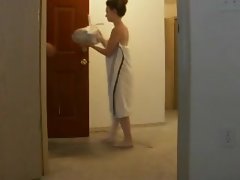 Unskilled drops say no to towel for a provision scrounger