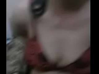 Kel kedi gözleri bağlı güzel teyze parmaklı