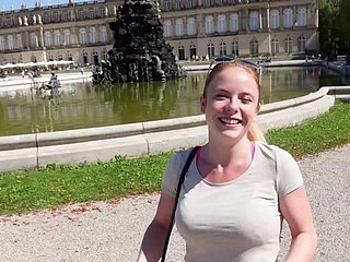 Public whore! Crowned Chief honcho at one's disposal Herrenchiemsee Castle not far from a sperm fountain!