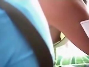 Downblouse Sideview Heavy Nipples handy Bar,Cafe