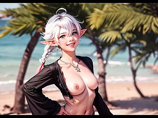 Alisaie générée prime average l'IA Clincher reverie XIV