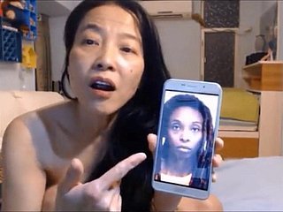 Người phụ nữ Trung Quốc khỏe mạnh làm xấu đi khuôn mặt của Insidious Thief-A