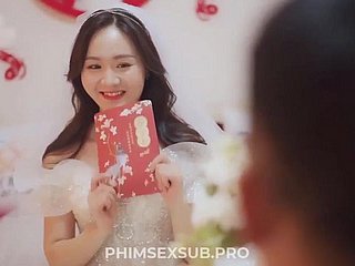 A noiva bebe pull off marido e fica desanimada no dia pull off casamento - Sex Vietsub