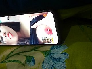 knipperende desi indiase pik naar chinees cam meisje