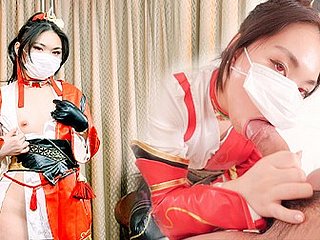 Yun Ying Chllange who gets Orgasim First, ofc, She Lose plus Creampie here Her Pussy