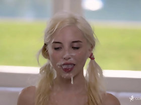 Blonde Teen Piper Perri 5 Gargantuan Black Cocks