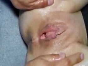 Greedy teen slattern upper case fisting penetrations