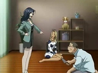 Hentai spot of bother tin đã được fucked trước đám đông