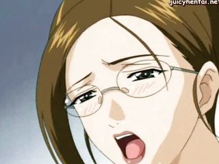 アニメの先生が肛門ファック