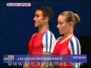 Sexo divertido de gimnasia