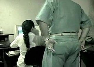 Cute Young Minority Scared Of Object Stinking