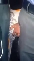 スリランカ列車タッチ