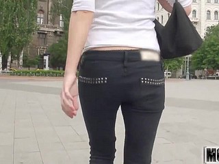 Traveller Tapes His Anal Exploits video cash reserves Macy - Mofos