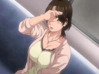 Bosomy Japanese hentai dam hot gangbanged
