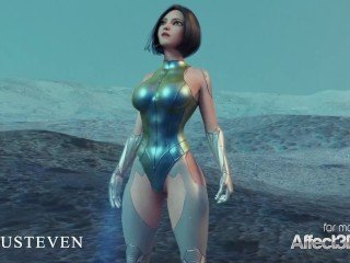 爆乳Angelitaは、3Dアニメーションでモンスターによってハードめちゃくちゃ