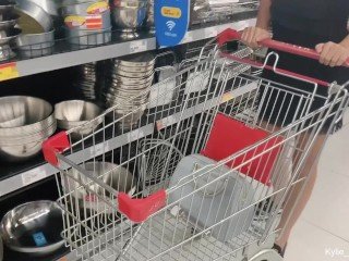 [PREVIEW] Kylie_NG Squirts Give Her Motor vehicle Voucher shopping at a Supermarket