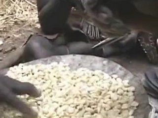 Horny Asian Teen At hand Africa!