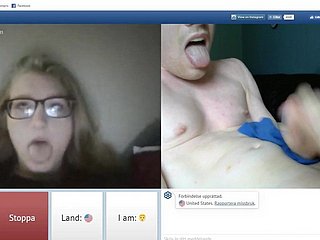 chatroulette - girl saddened because I didnt polish off a facial
